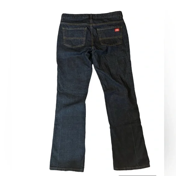 5/$25Dickies women’s dark denim relaxed fit jeans size 6R - Picture 5 of 8
